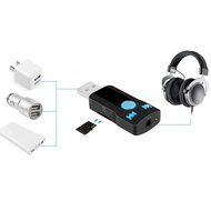 Alloet New MP3 Handsfree Bluetooth 3.0+EDR USB Receiver 5V/20Hz-15Khz Support SD Card N2