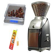 Baratza Virtuoso Conical Burr Grinder + Coastline Digital Pocket Scale + Brushtech Grinder Brush N4