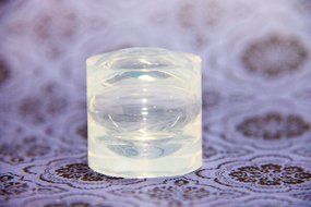 Clear silicone sphere mold for resin ball for jewellery DIY. HQ transparent vacumed silicone. (16 mm) N4