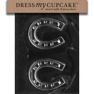 Dress My Cupcake Chocolate Candy Mold, Horseshoe