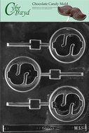 Cybrtrayd M139 Dollar Sign Lolly Miscellaneous Chocolate Candy Mold