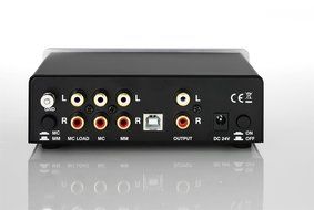 Thorens MM-008 Phono Preamplifier in Silver N2