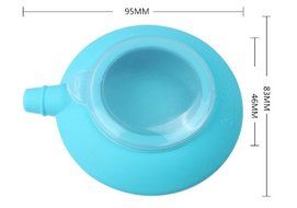 Singwing Blue Mini Silicone Macaron Baking Pan with 3 Nozzles Kit Set for Cream Cake Decorator Muffin Dessert N7