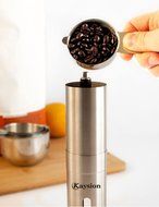 Manual Coffee Grinder KAYSION Coffee Grinder Hand Crank with Conical Ceramic Burr Adjustable Grind Size Grade... N8