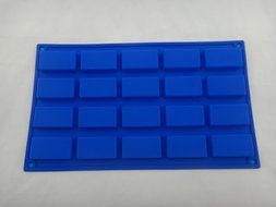 DD-life 20 Cavities Rectangle Silicone Cake Baking Mold Cake Pan Muffin Cups Handmade Soap Moulds Biscuit Chocolate... N3