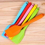 Sher Random Color Silicone Scraper, Silicone Spatula, Silicone Baking Scraper / Kitchen Scraper Silicone Mold... N2