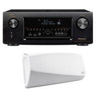 Denon AVR-X4300H 9.2 Channel Full 4K Ultra HD AV Receiver with HEOS 3 Dual-Driver Wireless Speaker System - Series...