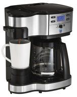 Hamilton Beach Single Serve Coffee Brewer and Full Pot Coffee Maker, 2-Way (49980A) N10