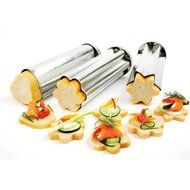 3 Pc. Tin Canape Mold Set