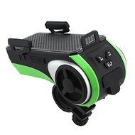 5 in 1 Water Resistant Bluetooth Speaker -Flashlight -Power Bank -Phone Mount -Ringbell Make Your Cycling Easier N7