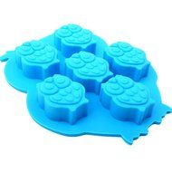 Chawoorim 6 Owls Silicone Molds Ice Cube Chocolate Jelly Candy Baking Mould Craft N2