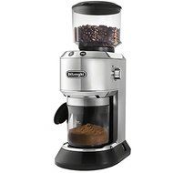 DeLonghi KG521M Dedica Conical Burr Programmable Coffee Grinder with 14-Cup Grinding Capability - Black, Stainless...