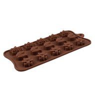 15 Cavity Cute Animal Silicone Chocolate Candy Ice Jelly Soap Molds Moulds Handmade DIY Mold Bear N17