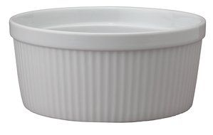 HIC Porcelain Souffle 8-inch, 64-ounce, 2-quart N3