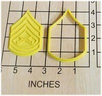 US Marine Corps Gunnery Sergeant Cookie Cutter and Stamp #1052