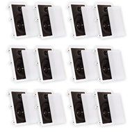 Theater Solutions CS8W In Wall 8" Speakers Surround Sound Home Theater 6 Pair Pack 6CS8W
