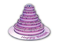 5 Tier Round Multilayer Wedding Birthday Anniversary Baking Cake Tins Pans - 6&quot; 7&quot; 8&quot; 9&quot; 10&quot; - EUROTINS N3
