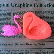Swan Silicone Fondant Cake Decorating Sugarcraft Mold Cookie Pastry Baking Mould N3