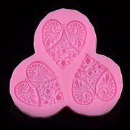 Y&amp;XL&amp;H Fashion DIY Eco-Friendly Silicone Heart Style Cake Decoration Tools Barware Kitchen N2