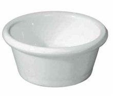Gessner Products IW-0392-WH 2 oz. Smooth-Sided Ramekin- Case of 12