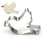 Y&amp;XL&amp;H Spring Theme Flying Bird Shape Cookie Cutters Fuirt Cut Moulds Stainless Steel N3