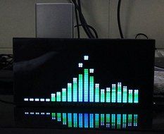 Full color music spectrum display, AGC automatic control. combination of 64 kinds of various sizes, stunning display... N6