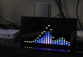 Full color music spectrum display, AGC automatic control. combination of 64 kinds of various sizes, stunning display... N7