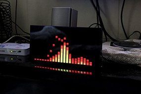 Full color music spectrum display, AGC automatic control. combination of 64 kinds of various sizes, stunning display... N8
