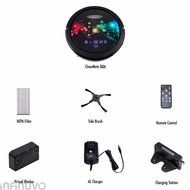 Infinuvo CleanMate QQ6 Robotic Vacuum Cleaner, HEPA Filter (Complete Set) w/ Bonus: Premium Microfiber Cleaner... N3