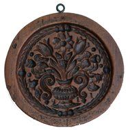 Gingerhaus Floral Gingerbread Springerle Cookie Press Kit