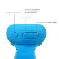 Docooler Wireless Bluetooth Outdoor Speaker Bluetooth 4.0 APP Hands-free with Mic Blue for iOS / Android Smart... N4