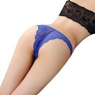 Underswear Laimeng, Women Sexy Lace Briefs Panties Thongs G-string Lingerie Underwear (Purple) N24