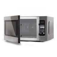 Westinghouse WCM22120SSM 1200 Watt Counter Top Microwave Oven, 2.2 Cubic Feet, Stainless Steel Front, Black Cabinet N5