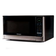 Westinghouse WCM22120SSM 1200 Watt Counter Top Microwave Oven, 2.2 Cubic Feet, Stainless Steel Front, Black Cabinet N8