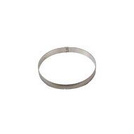 Allied Metal CRS9134 Stainless Steel Cake Ring with Smooth Deburred Edge, 9 by 1-3/4-Inch