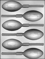 CK Products 3" Football Sucker Choc Mold