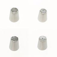 9Snail 10 pcs/set Russian Stainless Steel Icing Piping Nozzles Tips Pastry Cake Decoration Tools for the Kitchen... N4