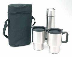 Worthy 4 Piece Stainless Steel Coffee Set