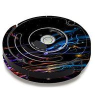 Skin Decal Vinyl Wrap For IRobot Roomba 650 655 Vacuum / Light Ripples
