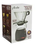 Primula Pike Pour Over Coffee Dripper and Carafe Set &ndash; Borosilicate Glass &ndash; For Light, Non-Bitter Drip Brewed... N4