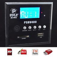 PYLE PSBV400 6 Way 300 Watt Multi Source Wall Mounted Sound Bar with USB, SD, MP3, FM Tuner and SRS 3D Technology...