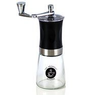 The Abundant Kitchen Slim Coffee Grinder with Burr Spice Mill and Glass Bottom N4