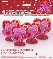 6&quot; Mini I Heart Valentine Centerpiece Decorations, 4ct N2