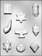 CK Products Jewish Symbols Chocolate Mold