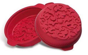 Silikomart Silicone Fancy and Function Bakeware Collection Cake Pan, Ornamental N11
