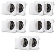 Acoustic Audio CS-I63S-5PR 300 Watt 6.5" 3-Way Home Theater In-Wall/Ceiling Speakers (5-Pair)