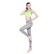 PHOTNO Women Yoga Gym High Waist Running Pants Sports Fitness Elastic Leggings N7