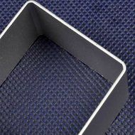 Aluminum Alloy Biscuit Cookie, Square Baking Mold (Mousse Ring / Pineapple Cake Circle),Set Of 3
