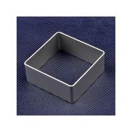 Aluminum Alloy Biscuit Cookie, Square Baking Mold (Mousse Ring / Pineapple Cake Circle),Set Of 3 N3