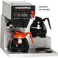 Bloomfield 1072D3F E.B.C Coffee Brewer, Automatic, Three Warmer, 17" Depth, 16 1/4" Width, 16 7/8" Height